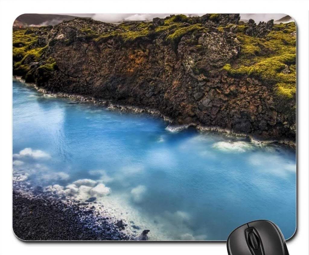 Blue Lagon, Iceland Mouse Pad, Mousepad (Rivers Mouse Pad)