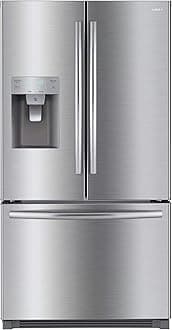 French Door Bottom Mount Refrigerator 26 Cu Ft Stainless Steel