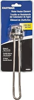 EASTMAN 60054 Straight Water Heater Element, 240V x 1500W EASX1