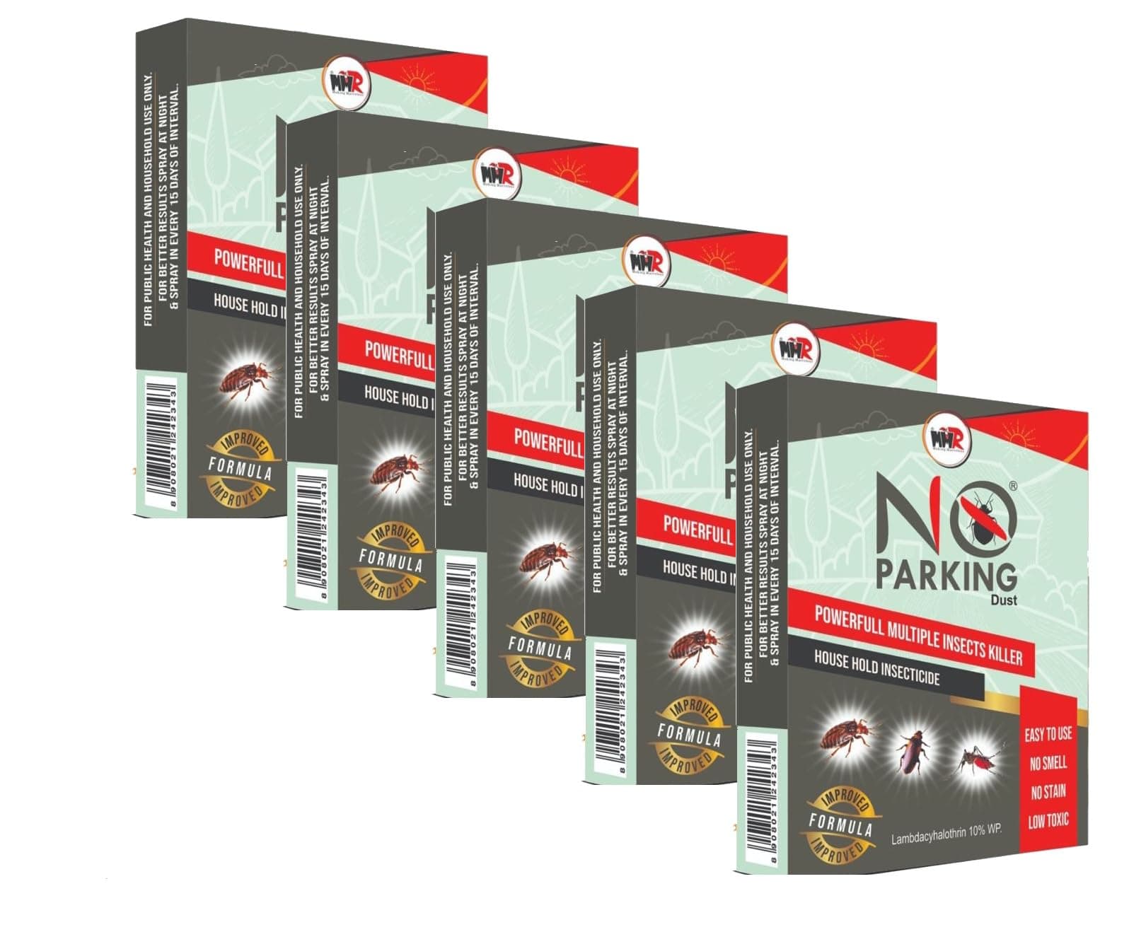 MMR Making Marvelous No Parking Powerful Bedbugs and Termites Spray Powder Pack of of 5 nos x 5 g Concentrated for 5 L Bed Bug Killer, Pack of 5