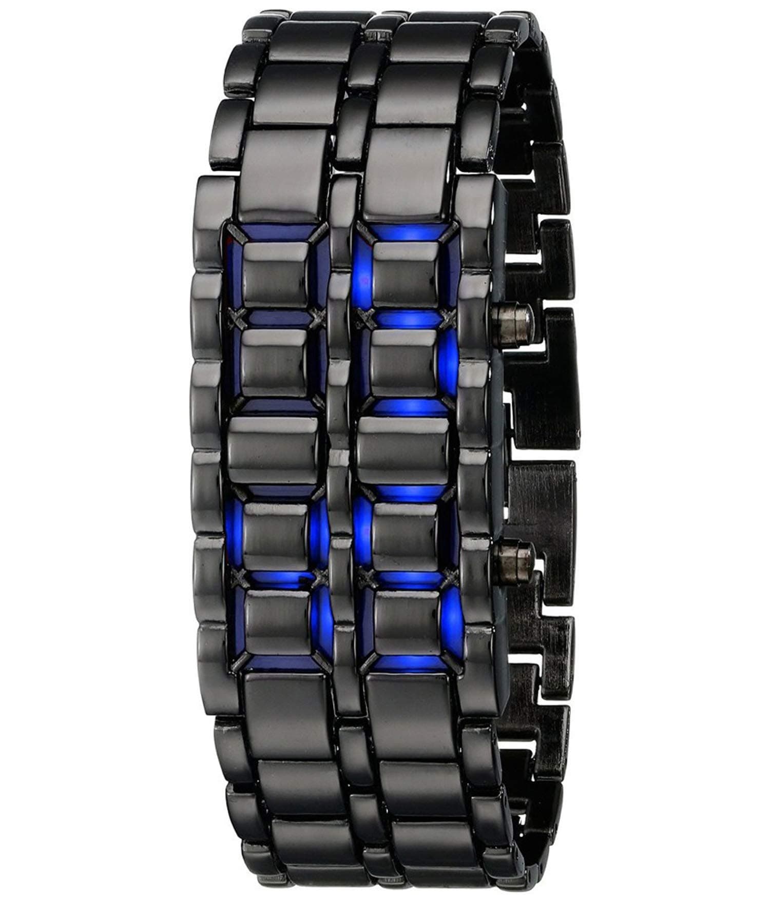 Hunter Hawk LED Blue Light Chain Digital Watch - for Boys & Girls