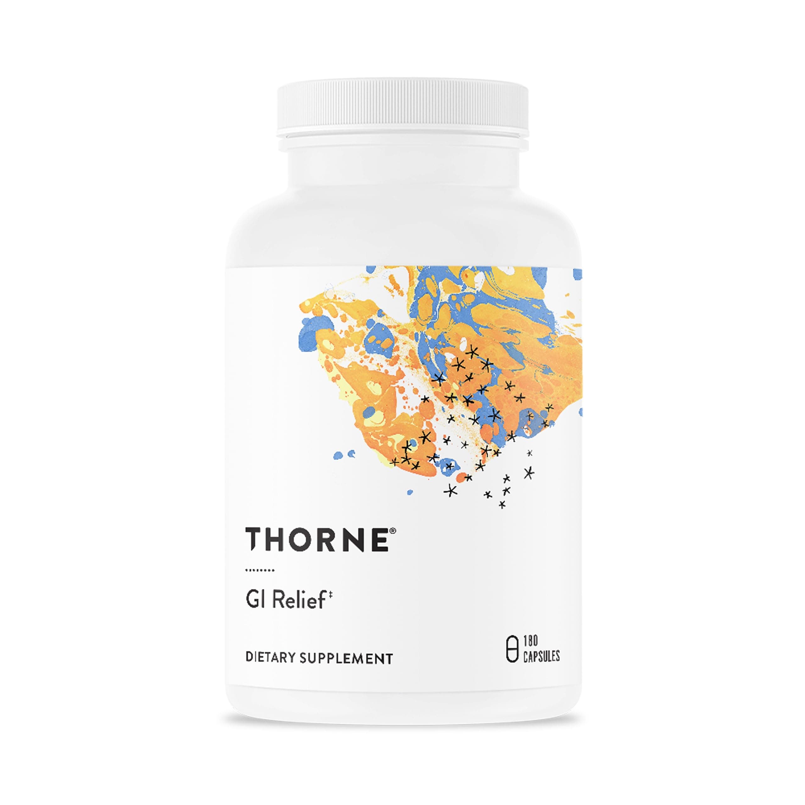 Thorne GI Relief - Botanical Supplement for GI Tract Support - 180 Capsules