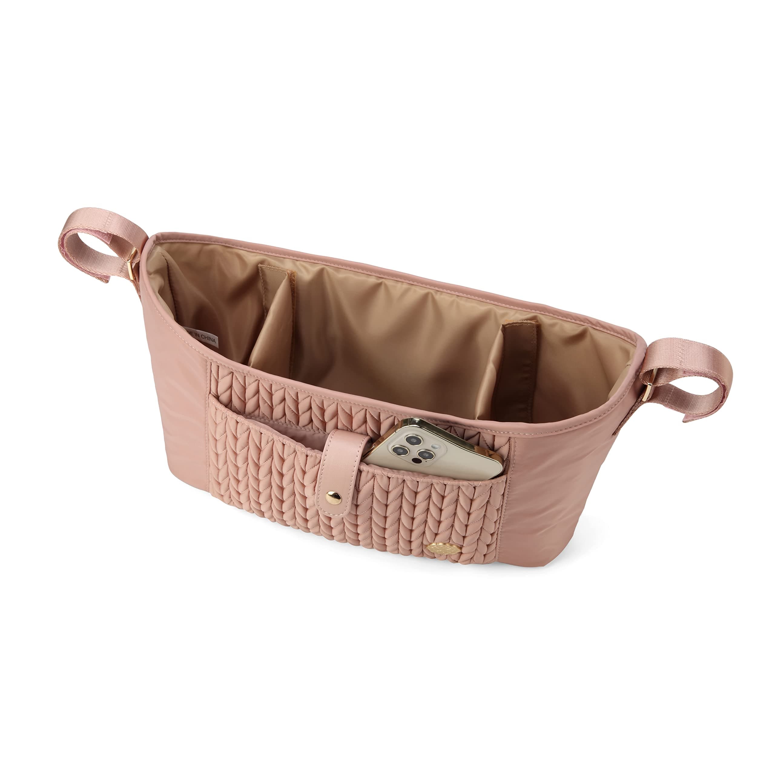 Universal Baby Stroller Organizer,Diaper Caddy Organizer with Adjustable Straps to Fits Nearly Any Strollers | Universal, Adjustable Straps