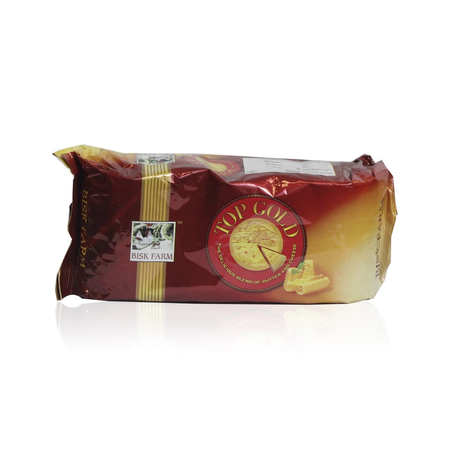 Bisk Farm Biscuits - Top Gold, 200g Pouch
