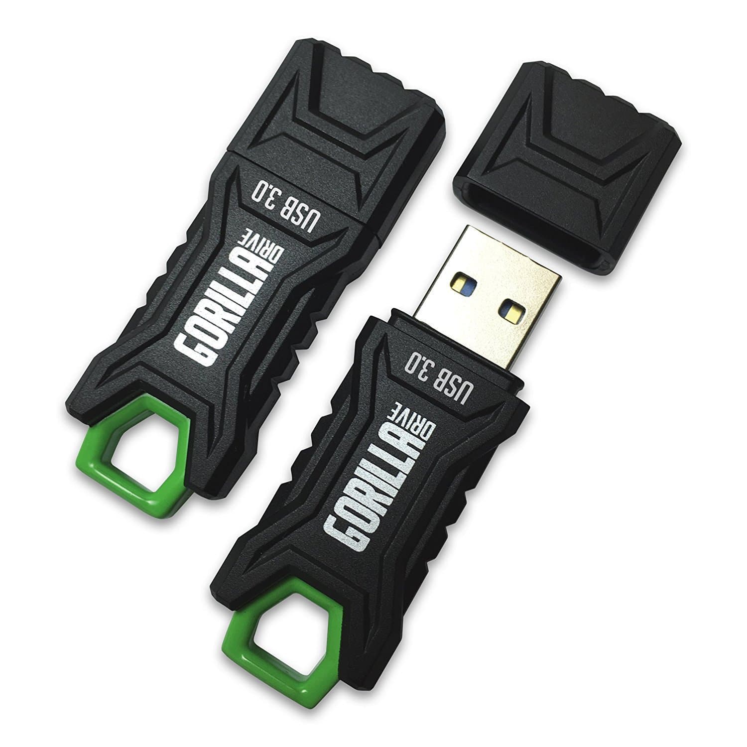 3.0 Ruggedized 128GB USB Flash Drive (2-Pack)