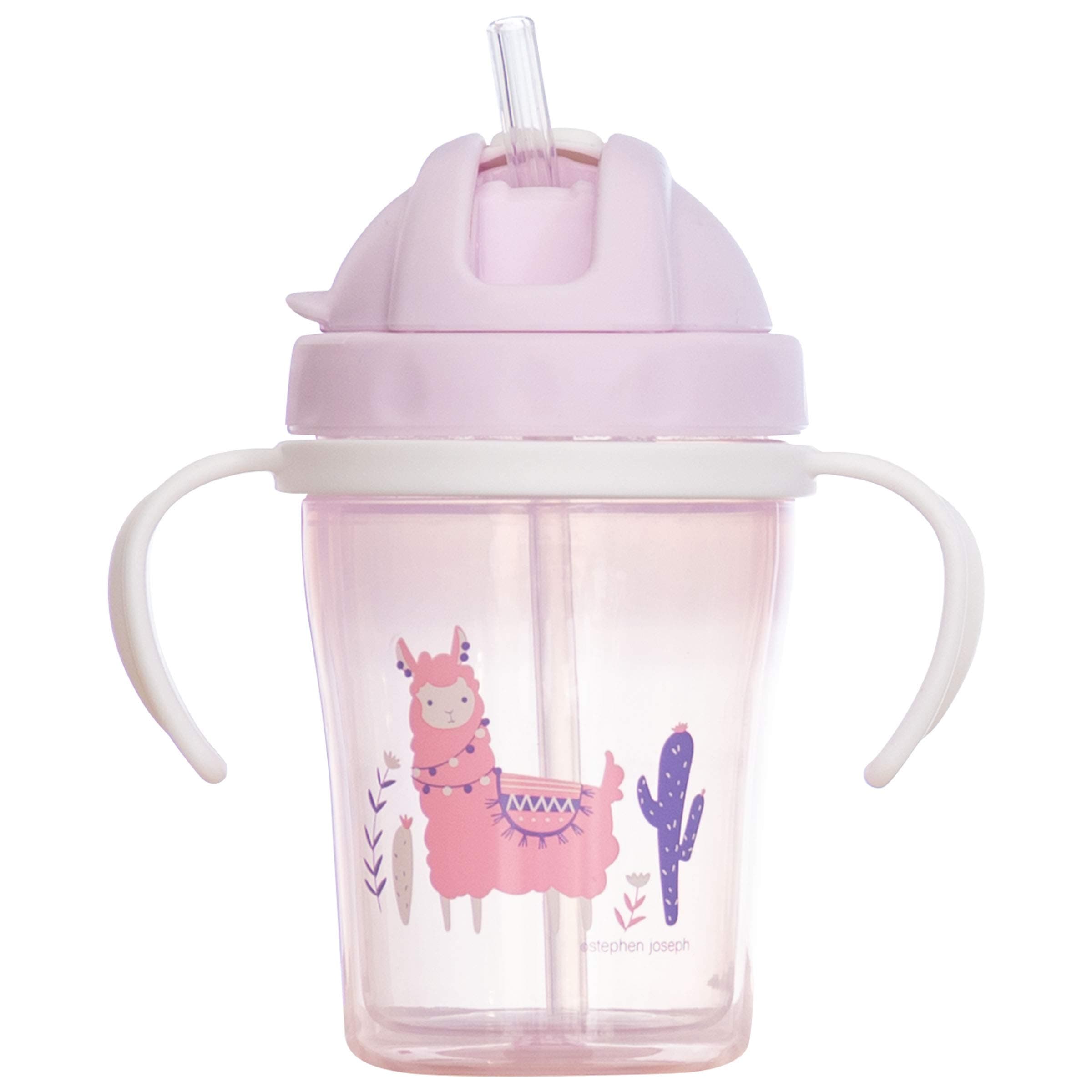 Stephen JosephSJ120016 Straw Cups, Llama, One Size