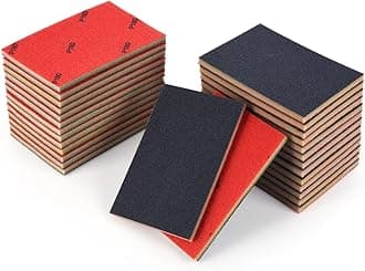 28 PCS 180 Grit Sanding Sponge,Soft Foam Sanding Block,Ultra Fine Sanding Pads Wet Dry Sandpaper Sponge for Model Drywall Metal Wood Furniture Polishing