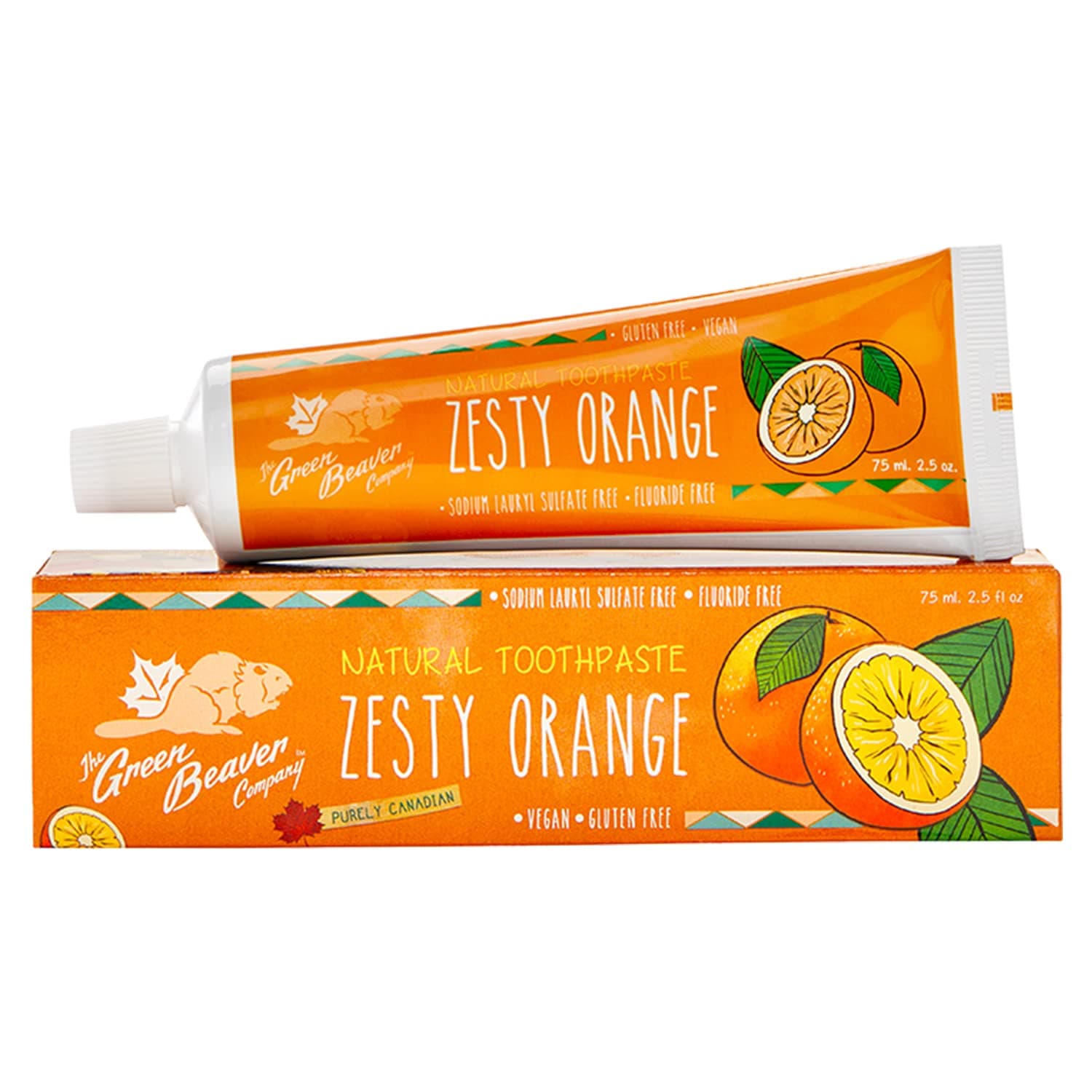 Green Beaver 75 Milliliter Zesty Orange Toothpaste