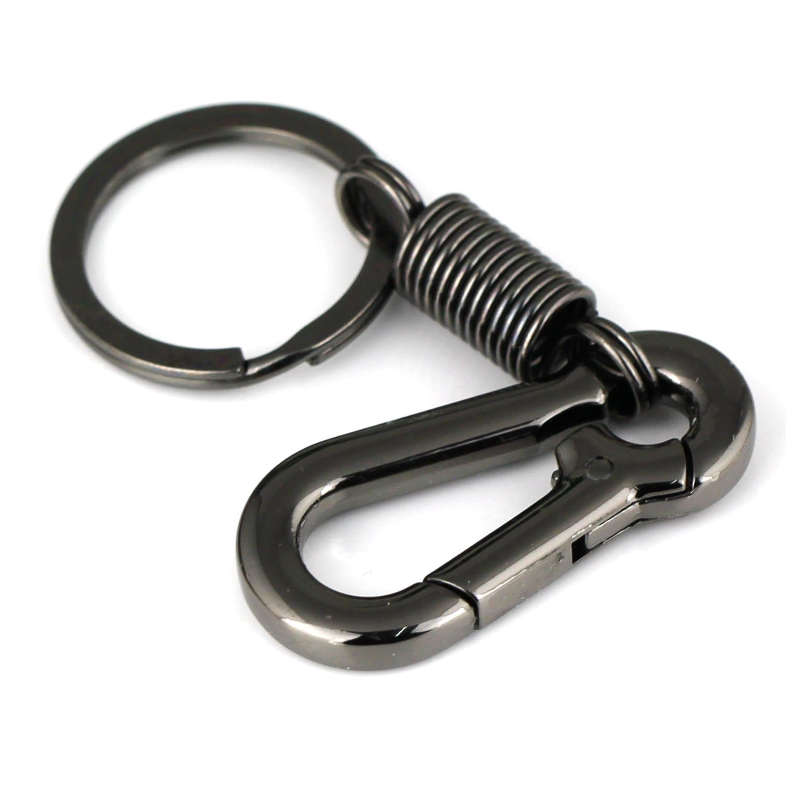 Maycom® Retro Style Simple Strong Carabiner Shape Keychain Key Chain Ring Keyring Keyfob Key Holder
