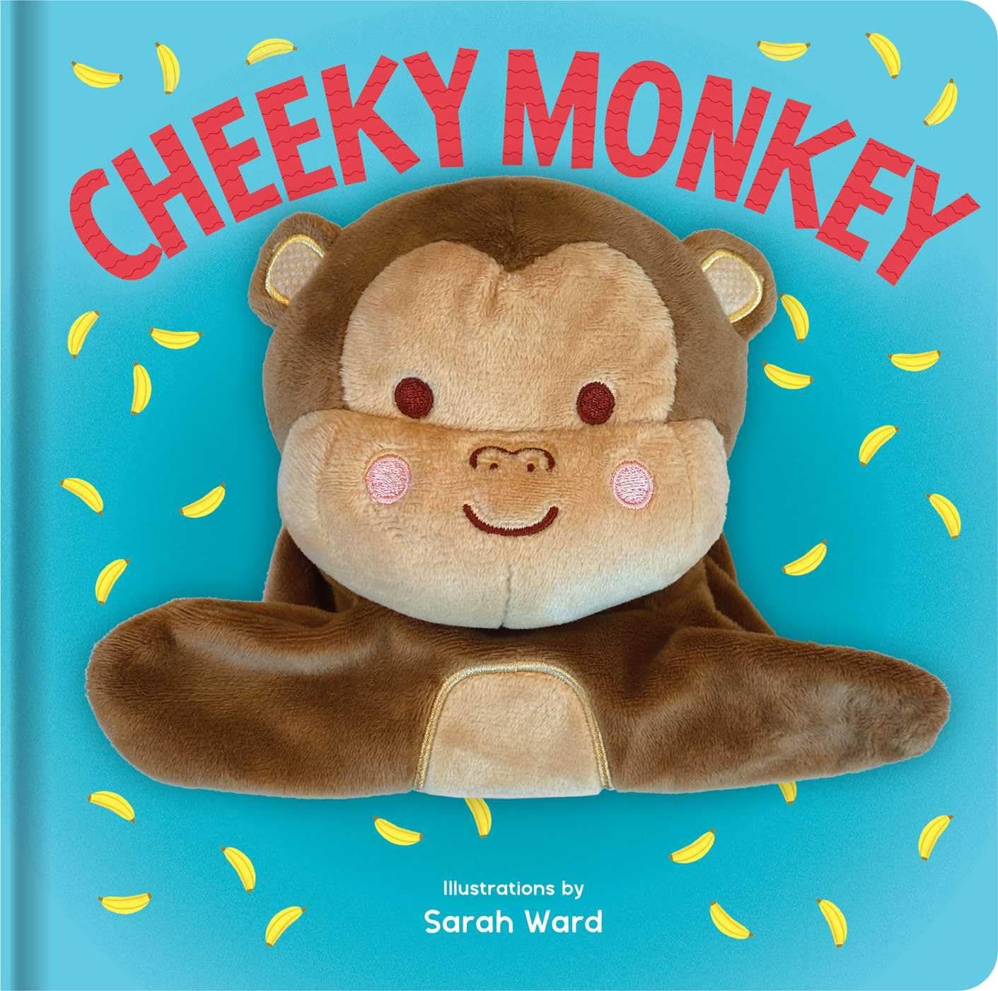 Cheeky Monkey: Hand Puppet Book: Board Book with Plush Hand Puppet (Huggable Hand Puppet Books)