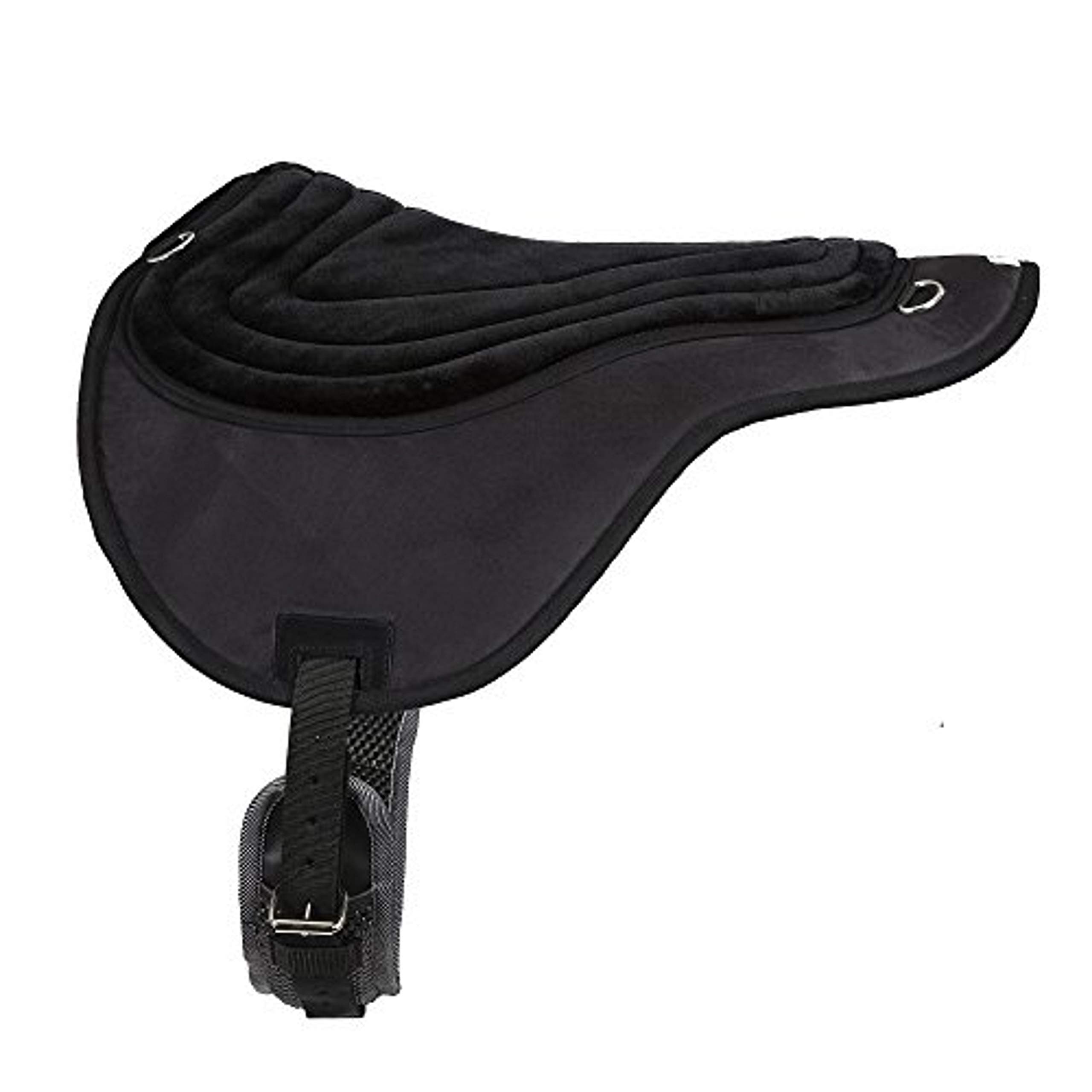 Intrepid International Comfort Plus Bareback Pad, Black, 21-3/4 in x 22"