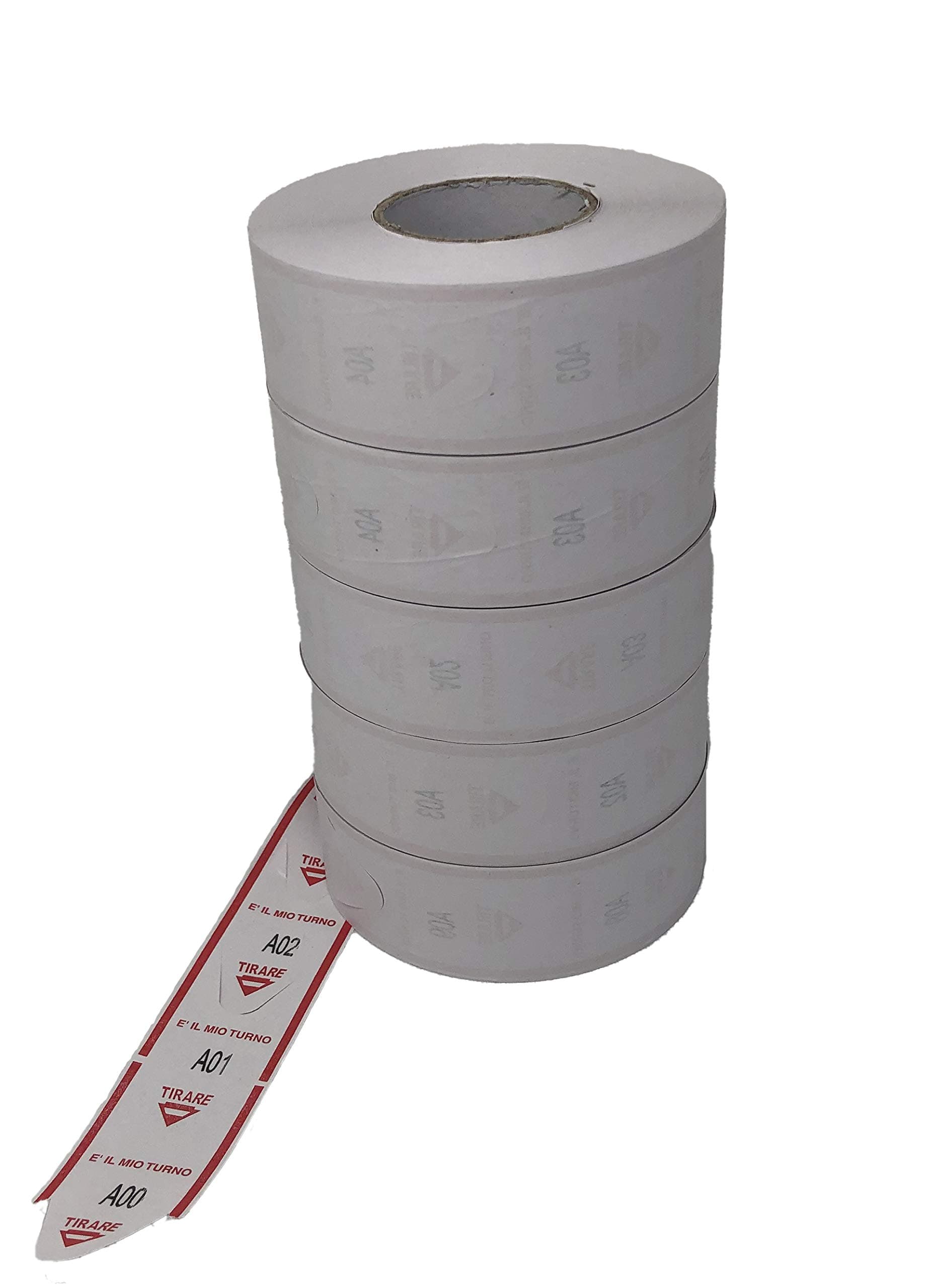 Impretech International GroupTicket Your Shift for Tail Management System 5 Rolls x 200 Pcs