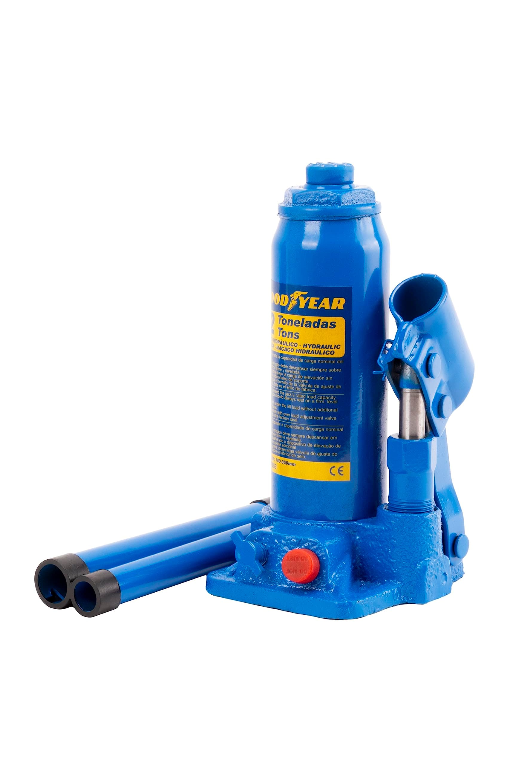 GoodyearGOD1253 Jack Bottle 2tonnes, 2 tons, blue