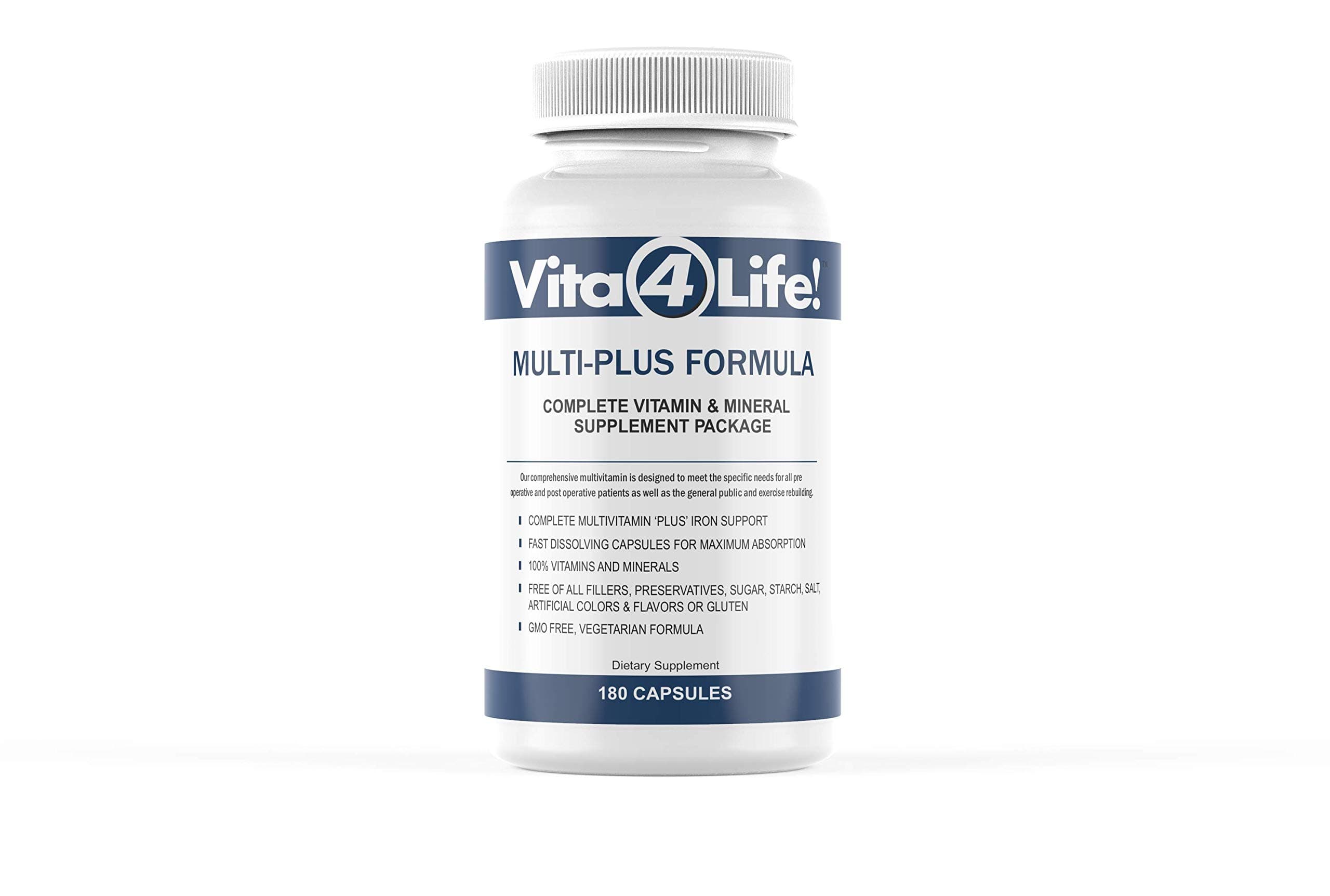 Vita4LifeBariatric Multivitamins, Multi-Plus Formula (180 Count)