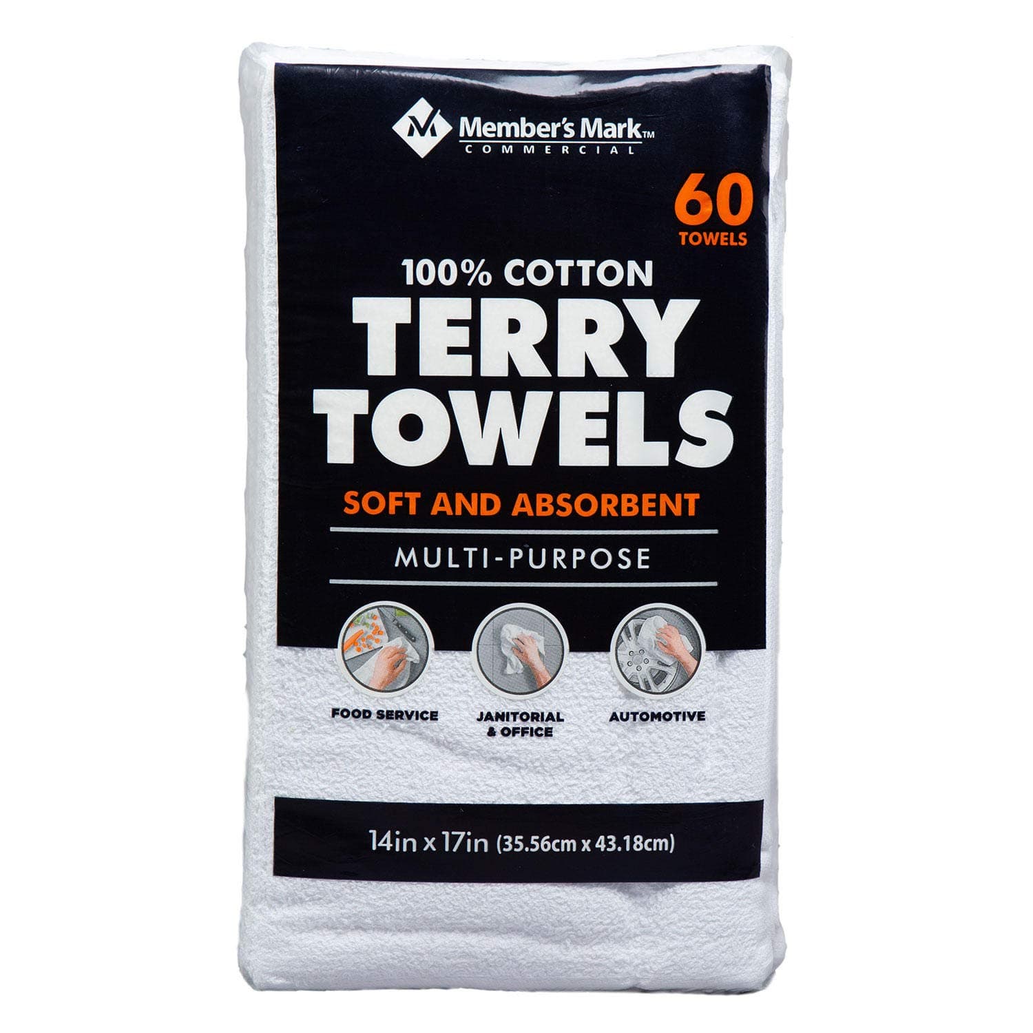 Member's Mark Terry Towels - 60 pk.