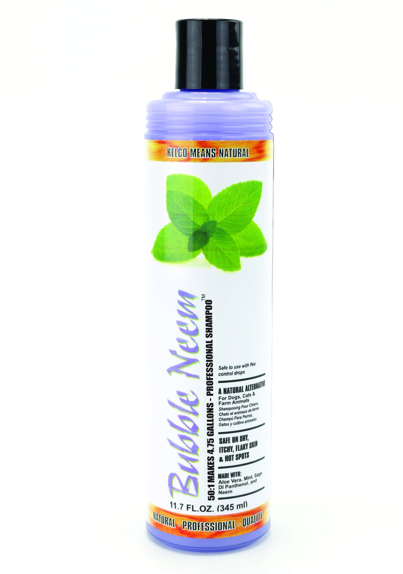 Kelco 50:1 Bubble Neem Shampoo, 11.7 fl. oz.