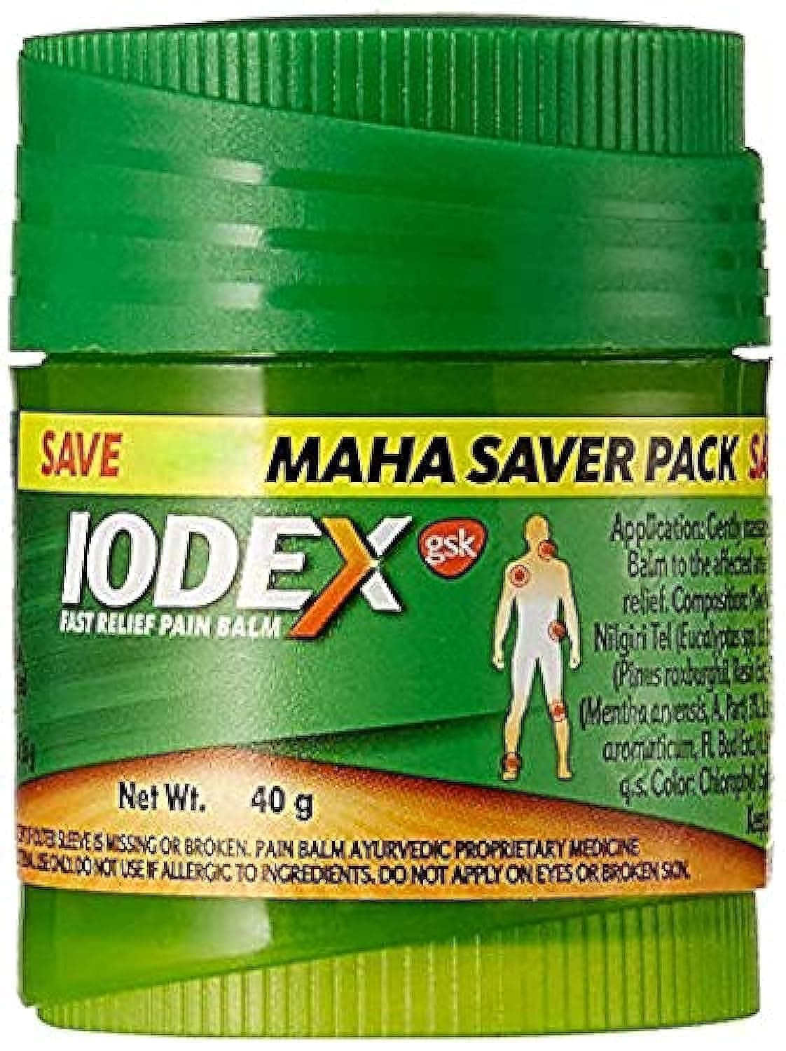 Iodex Multi Purpose Pain Balm, 40g