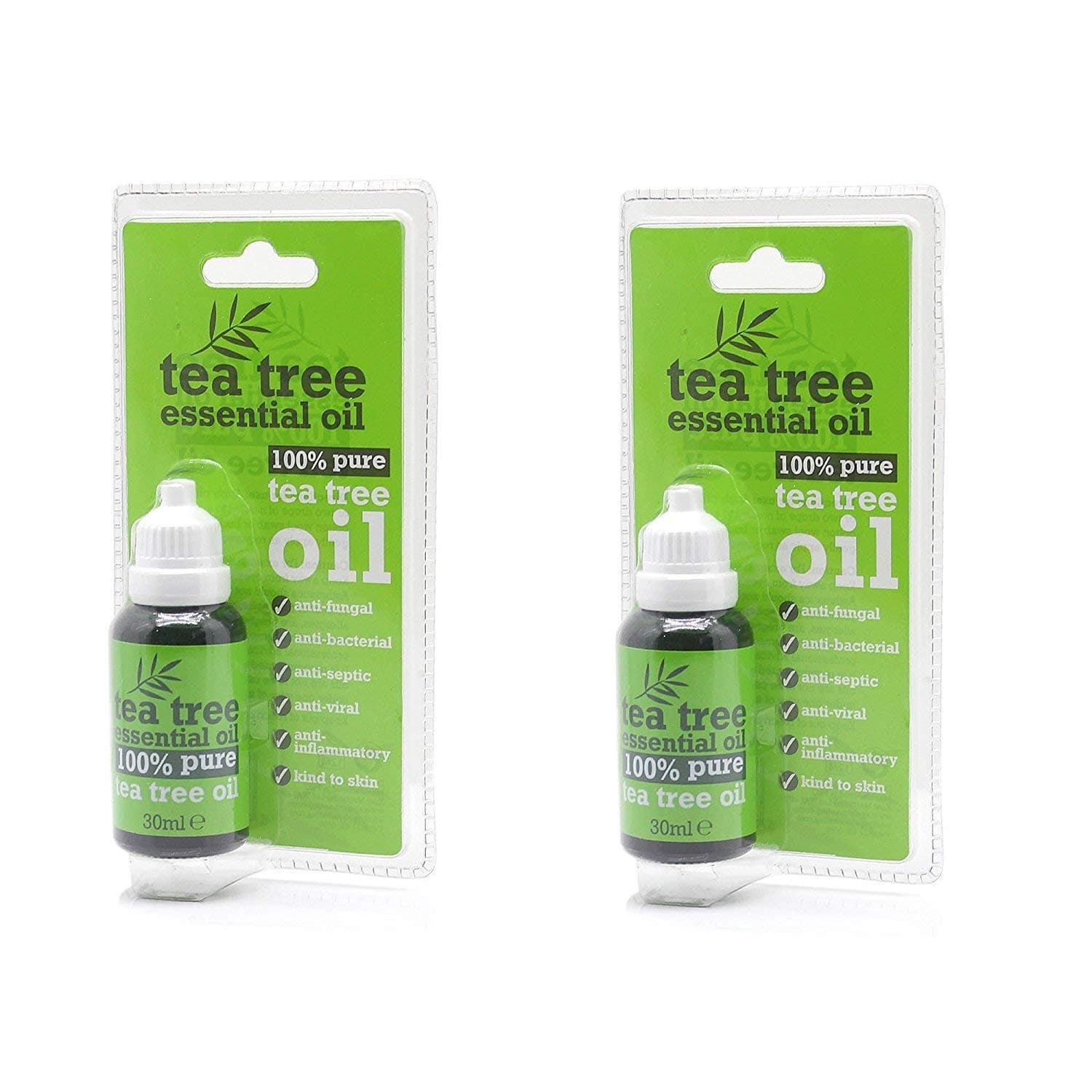 Tea Tree Essential Oil Pure 30ml (Pack of 2)