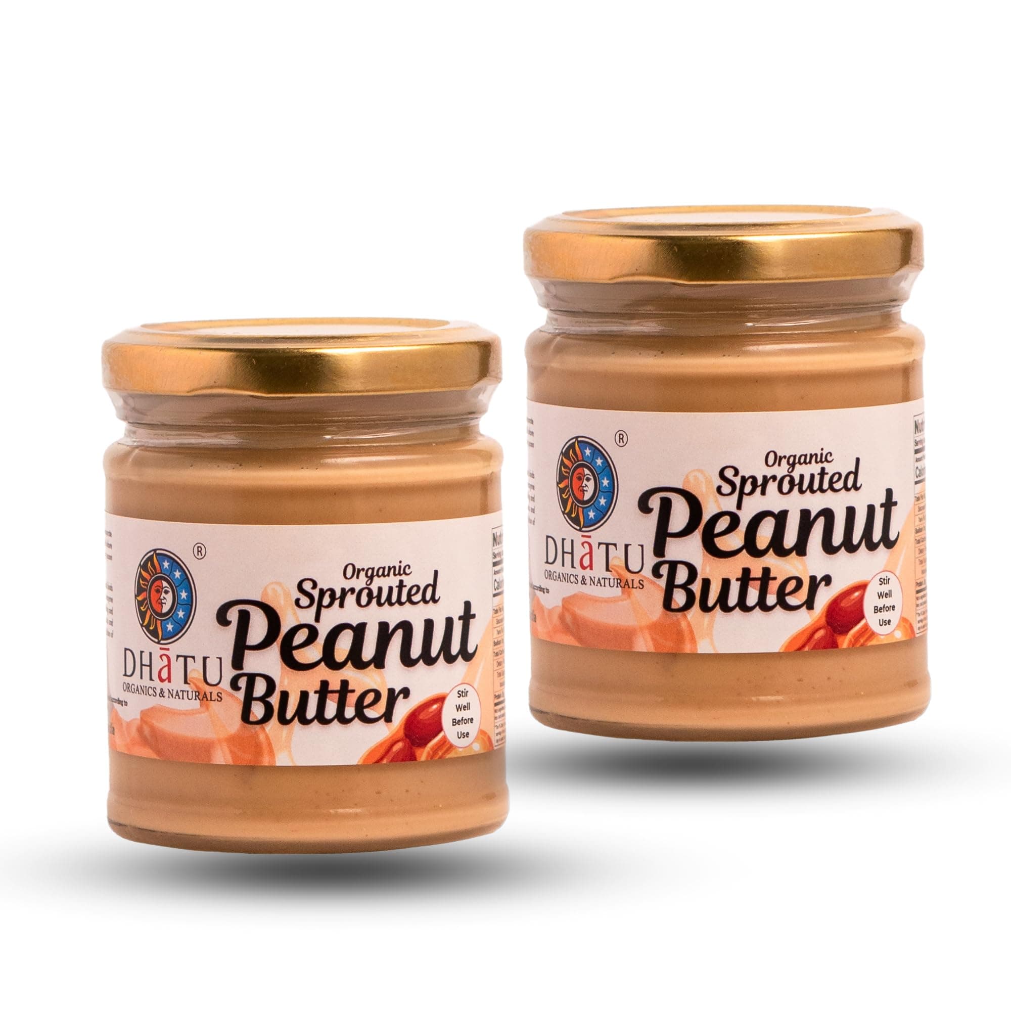 Dhatu Organics Sprouted Peanut Butter 150 g