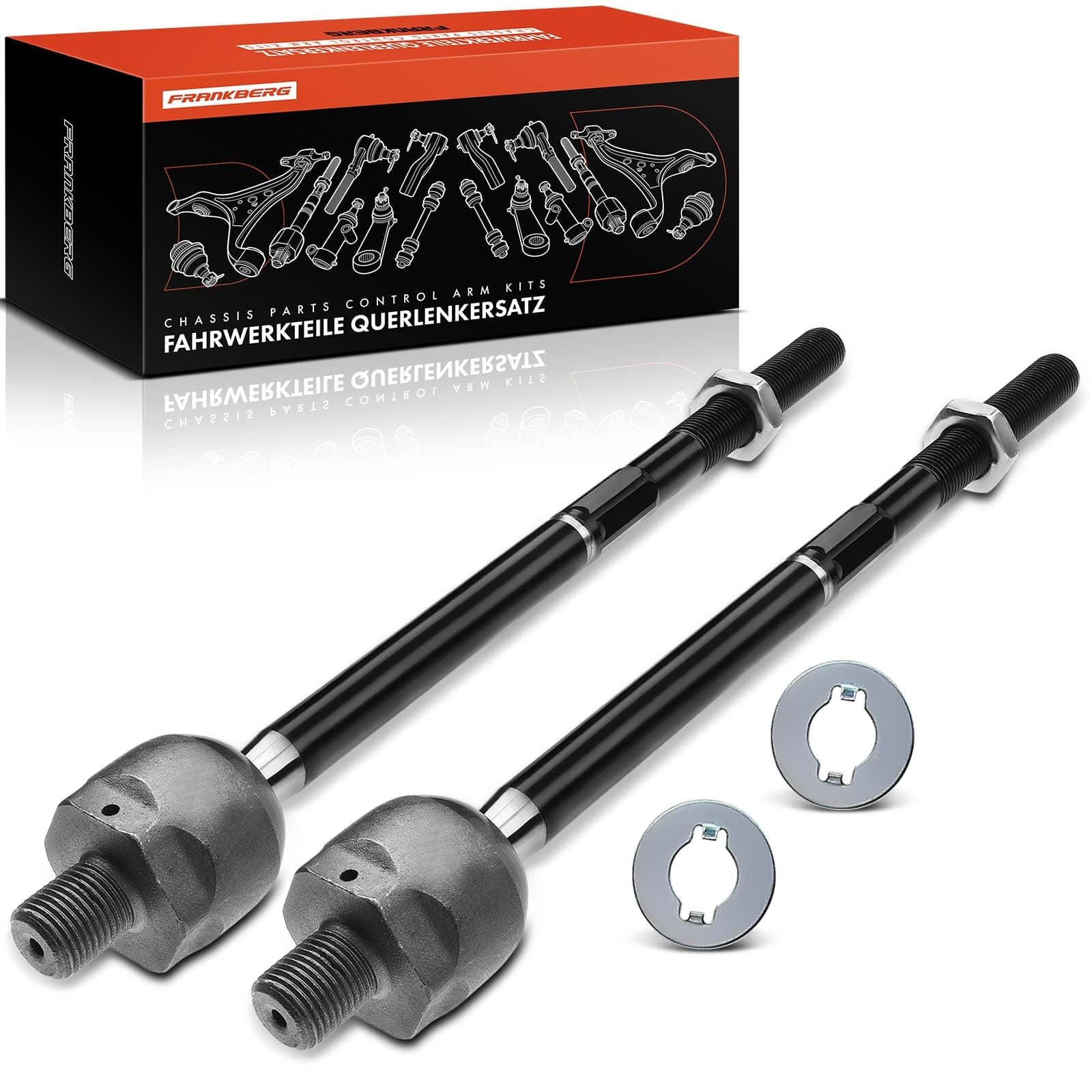 A-Premium 2 x Front Inner Tie Rod Ends, Compatible with Ford Crown Victoria 2003-2011, Lincoln Town Car 2003-2011, Mercury Grand Marquis 2003-2011, Marauder 2003-2004