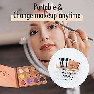 Eyeshadow Palette, BEPHOLAN 12 Colors DIY Eyeshadow,Refillable and Removable Eye Shadow With Magnetic Palette,Highly Pigmented, Professional Nudes Natural Bronze Neutral Smoky Cosmetic Eye Shadows,3