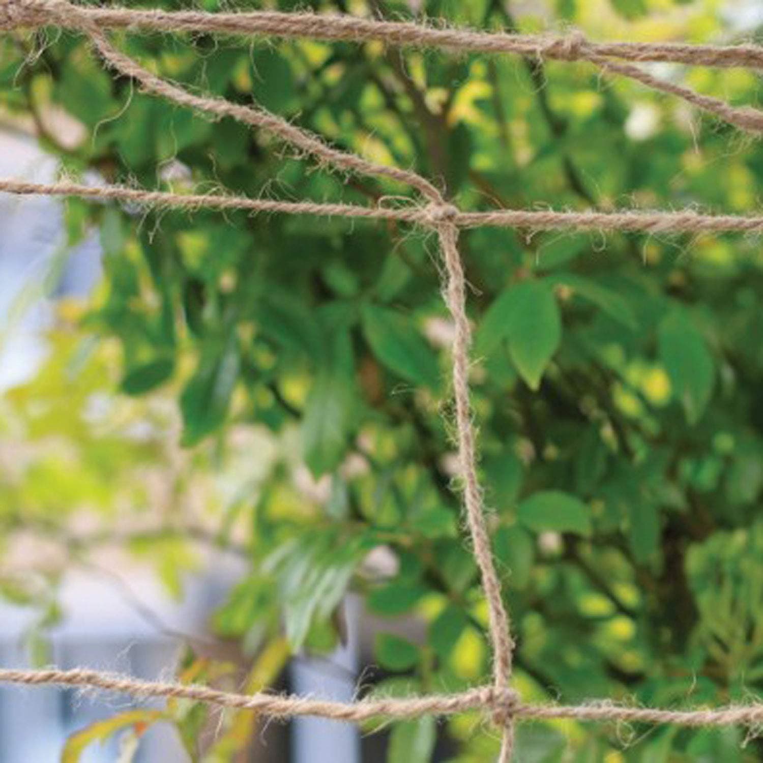 2 m x 10 m Plant Support Netting 100% Eco Friendly Biodegradable & Compostable Natural Garden Jute Trellis Twine