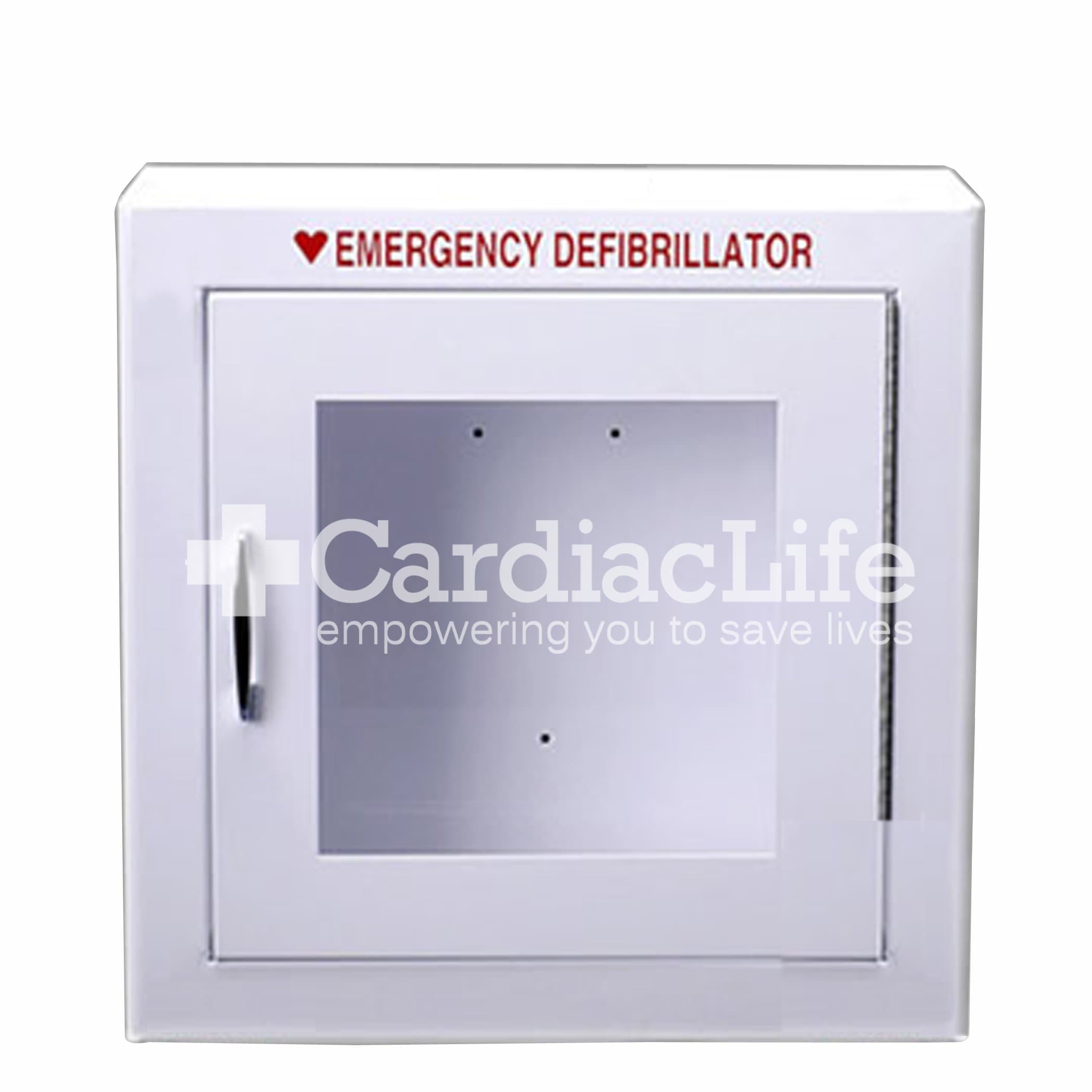 AED Cabinet with AED Signs