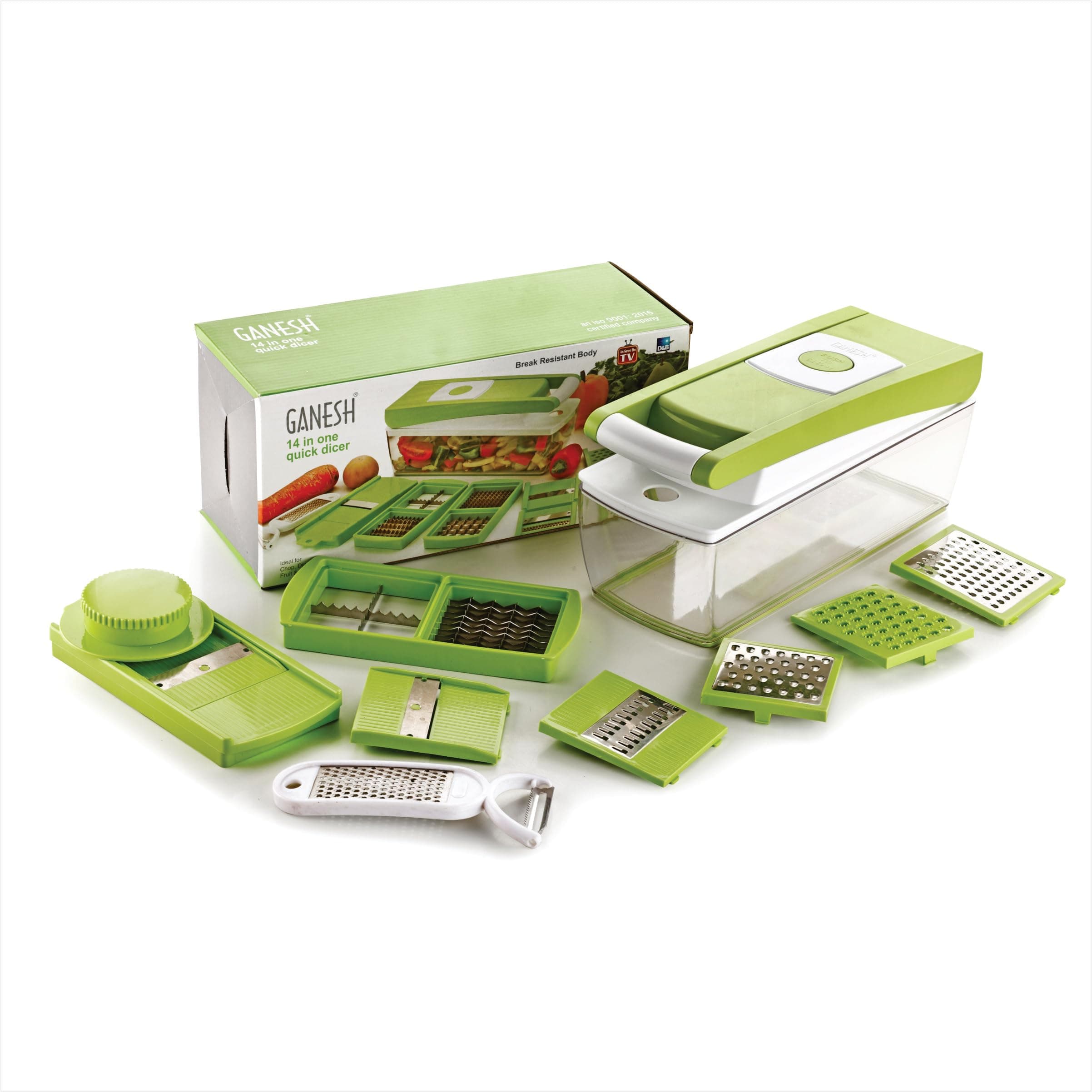 Ganesh Multipurpose Vegetable and Fruit Chopper Cuter Grater Slicer