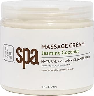 Massage Cream, Jasmine Coconut, 16 Fl Oz