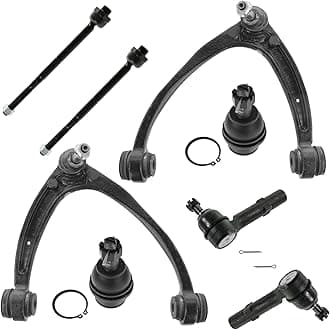 8 piece Kit Control Arm Ball Joint Inner Outer Tie Rod End LH RH for Chevy GMC