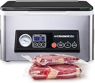 - Avid Armor Chamber Vacuum Sealer Machine USV20 Ultra Series for Wet Foods, Meat Vacuum Packing Machine, Compact with 11.5-Inch Vaccum Sealer Bar