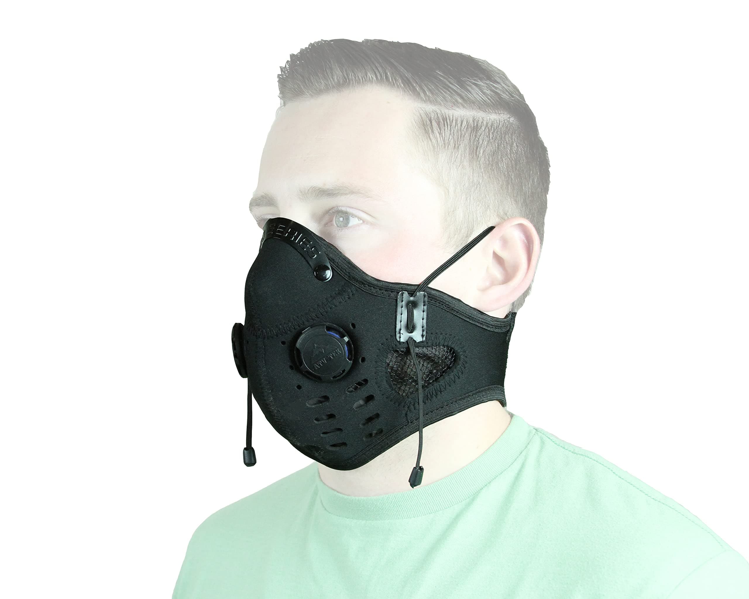 Elite Deluxe Neoprene Dust Mask (Black, 18")