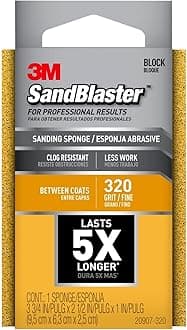 3M Between Coats Sanding Sponges, 320-Grit