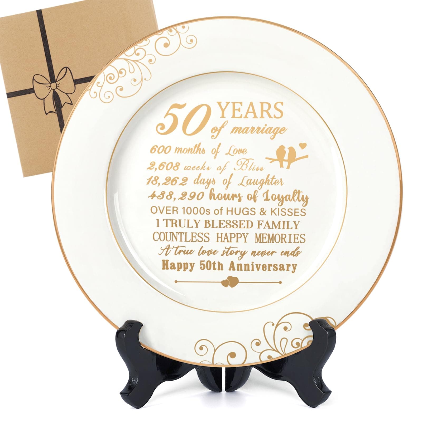 50th Anniversary Plate