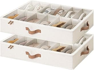 StorageWorks Under Bed Shoe Storage Organiser