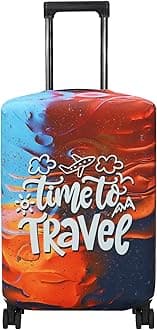 Travel Luggage Cover Suitcase Protector Fits 18-32 Inch Luggage