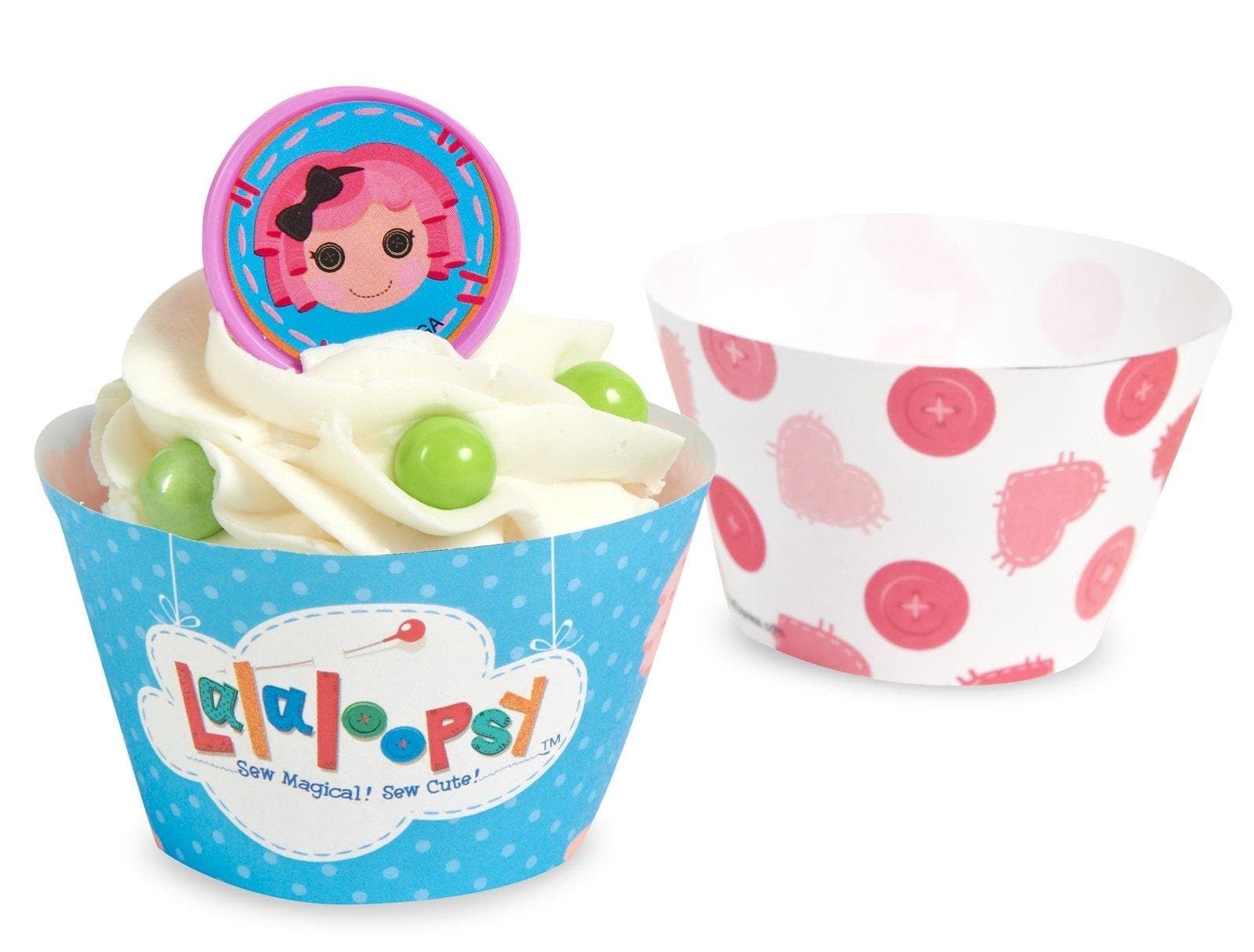 Lalaloopsy Reversible Cupcake Wrappers (12)