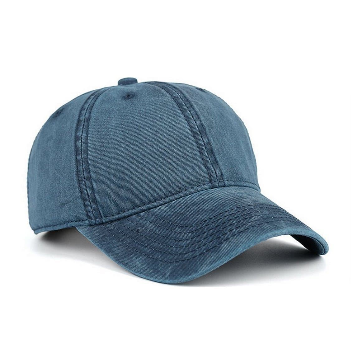 VANCICLow Profile Washed Brushed Twill Cotton Adjustable Baseball Cap Dad Hat