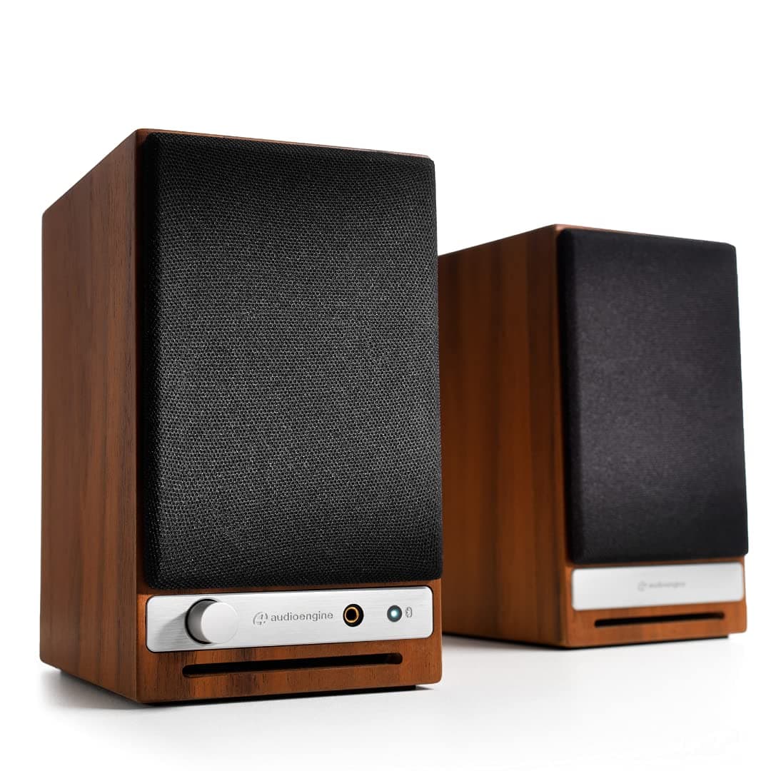 Audioengine A2 HD Premium Home Music System - Desktop Speakers Computers Tablets Headphones