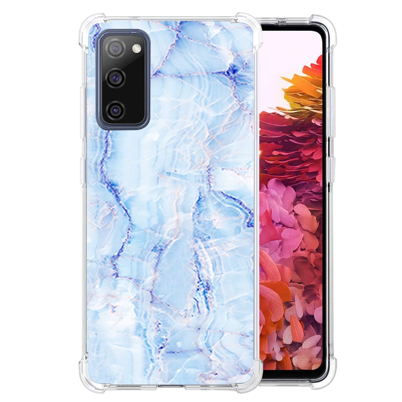 Marble-Samsung-Galaxy-S20-FE-Case S20 Fe 5G Case for Galaxy S20 Fe Case Clear TPU Silicone Slim Phone Case Protective Cover Shell Galaxy S20 Fe 5G Case Marble Cover for Galaxy S20 Fe Case -23