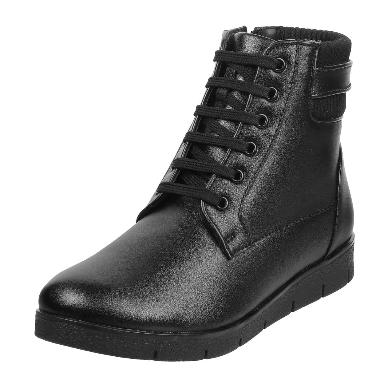 Mochi Women Leather Ankle Boot