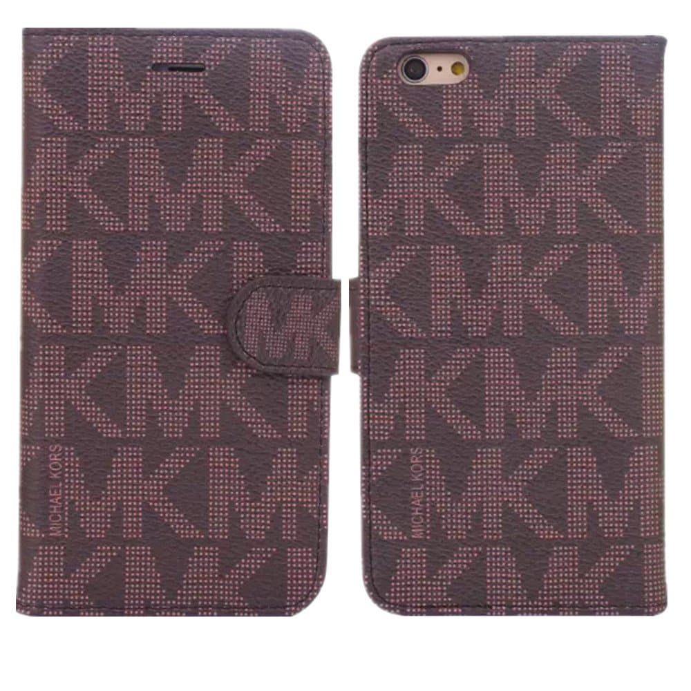 iPhone 5 5S Leather Case, [Luxury Fashion Series] [Stand Function] with Credit Card Slots PU Leather Case Cover For iPhone 5 5S Smart Phone - Brown