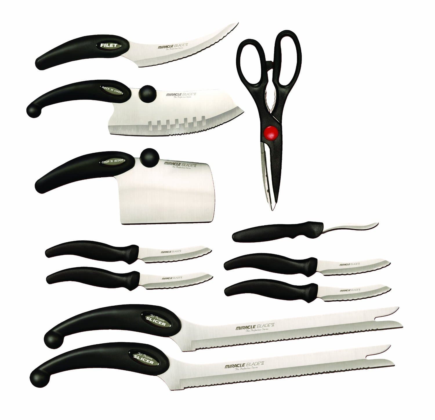 Miracle Blade III Professional 11 Piece Chef Knife Set