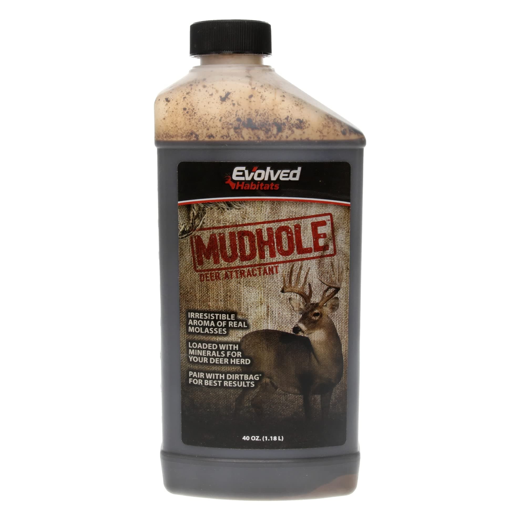 Evolved Habitats Mud Hole, 40oz - Premium Deer Attractant