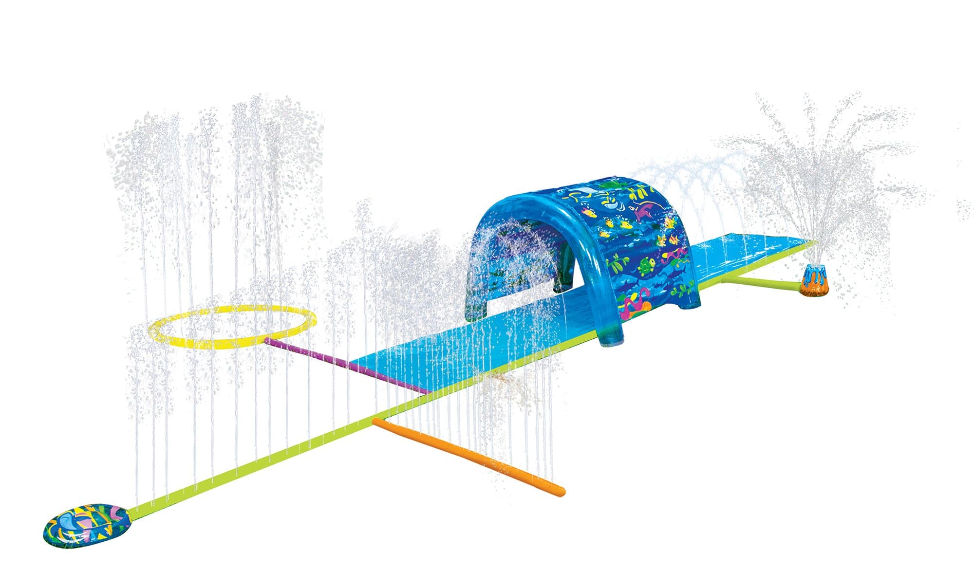 BANZAI Splash 'N Slide Sprinkler Park