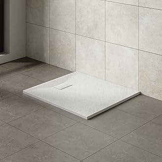 Aquariss 1100x900mm SMC Anti Slip Shower Base Tray Rectangular for Shower Enclosure White