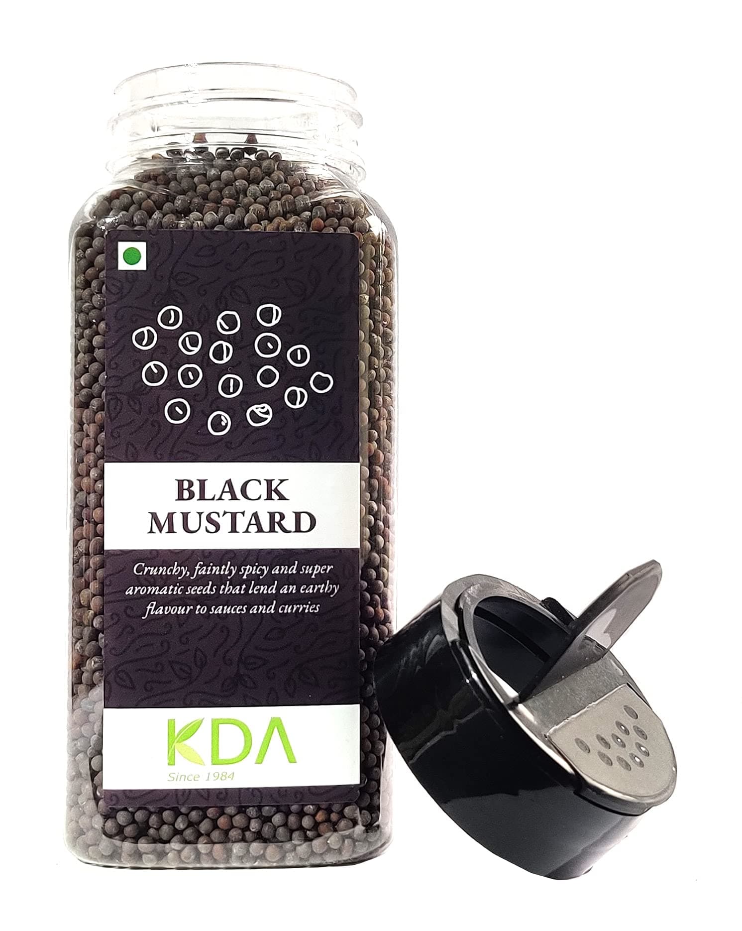KDA Black Mustard Seeds (Kali Sarson), 200 grams