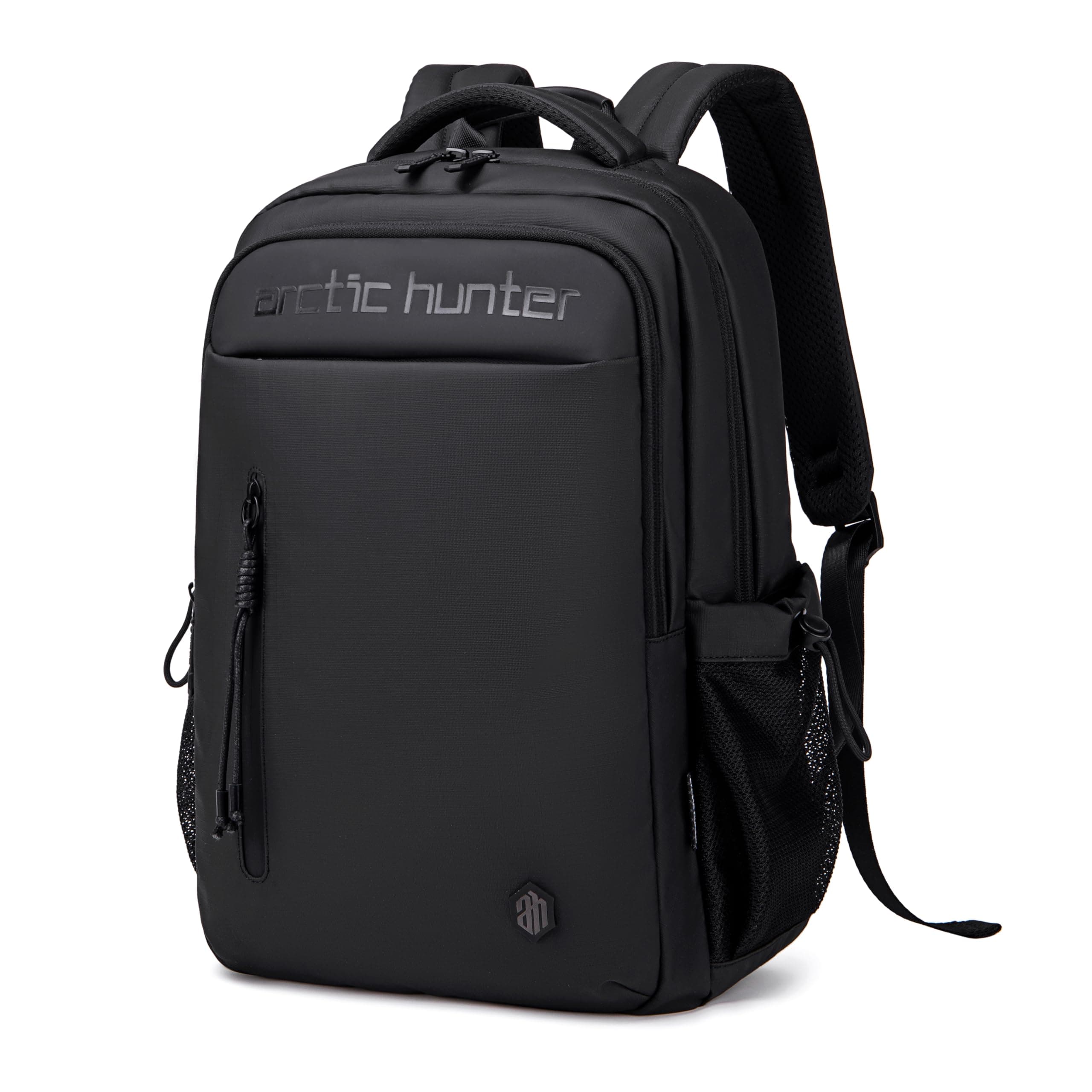 Arctic Hunter Travel Backpack for Men 21 L Durable Premium Water-resistant Shoulder Laptop Daypack for Office Business Travel College School, B00534, Black, 31 x 16 x 42.5 cm, Travel Backpacks