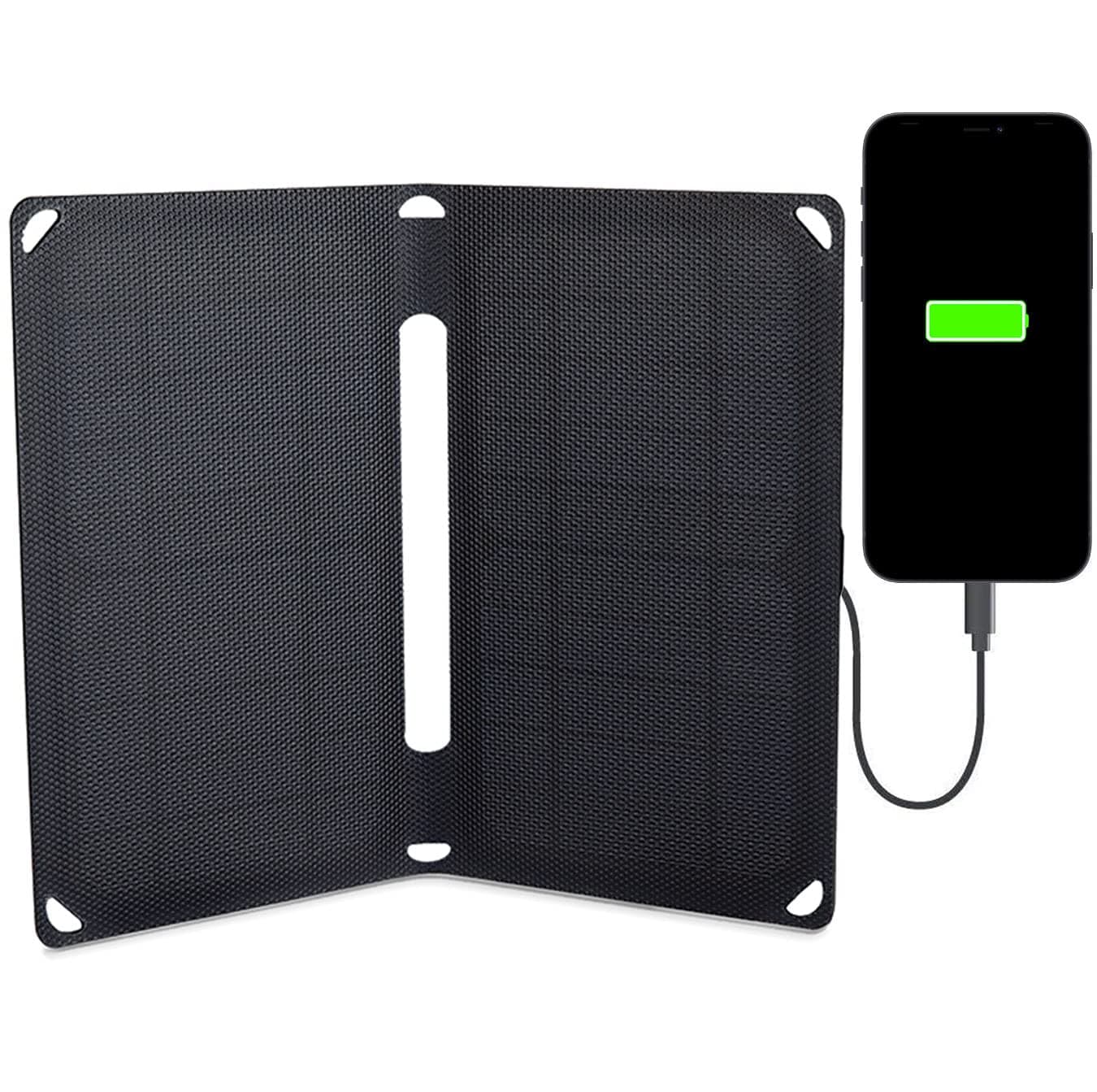 Voltaic SystemsArc 10 Watt USB Solar Charger | Powers Phones, Tablets, & More | Charges Your Device as Fast as at Home