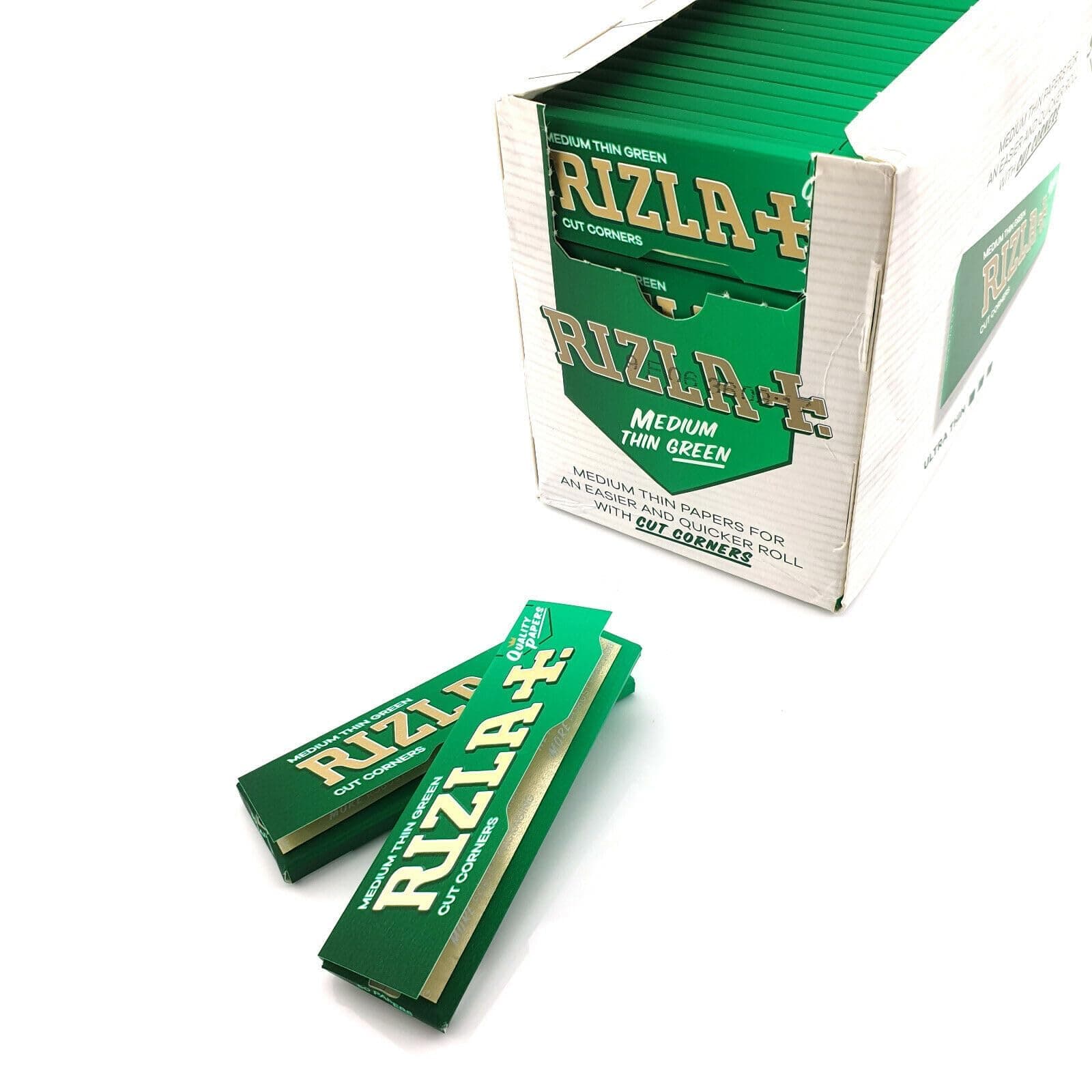 Rizla Regular Green Rolling Paper 50 Packs/Booklets